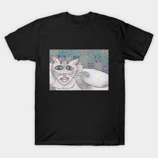 Kissy Cats - Fuzzy T-Shirt